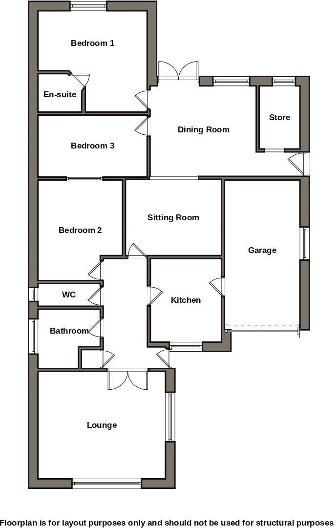 Chapel Close, Chapel St. Leonards, Skegness, PE24 5UU floorplan