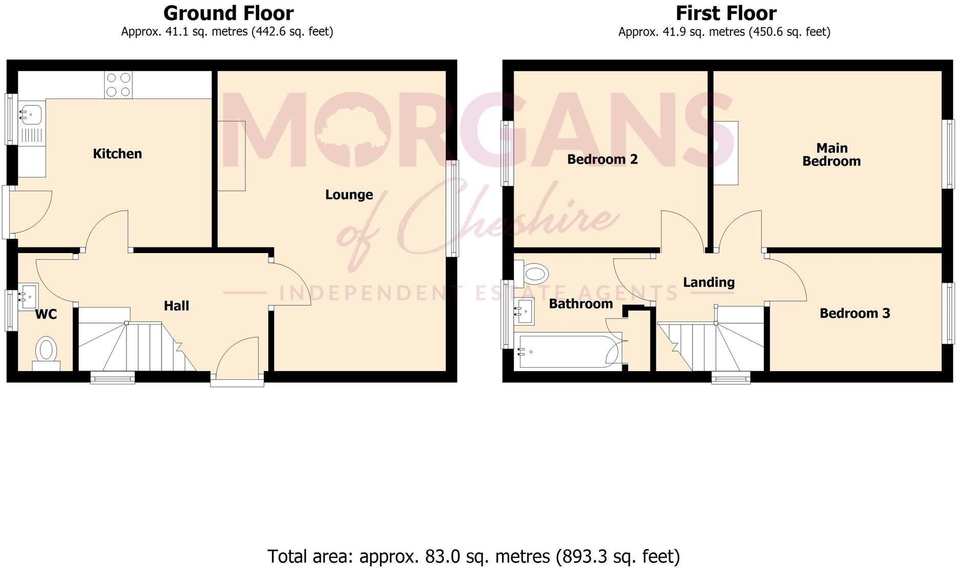 Lime Avenue, Weaverham, CW8 floorplan