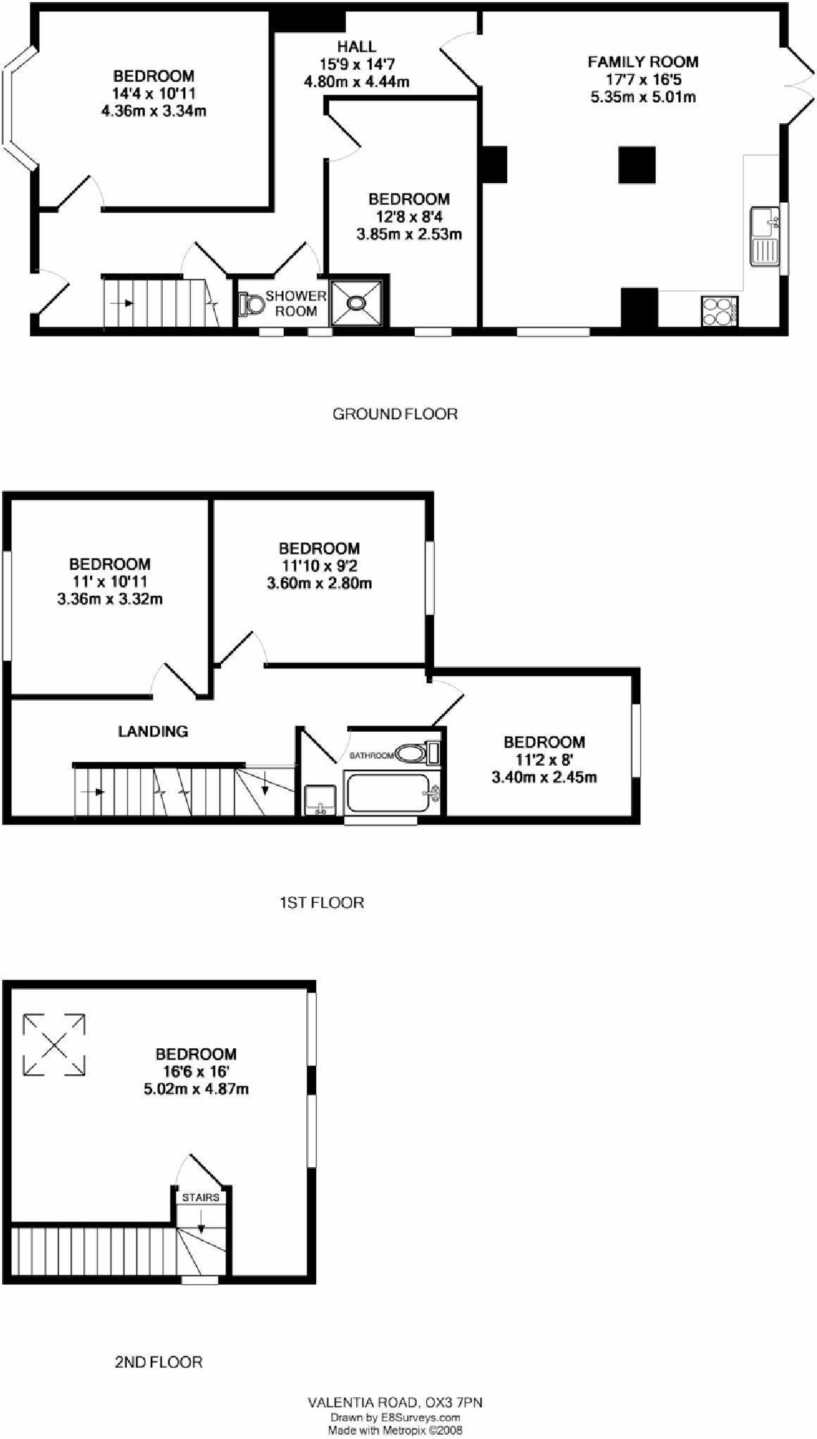 Valentia Road, Headington floorplan