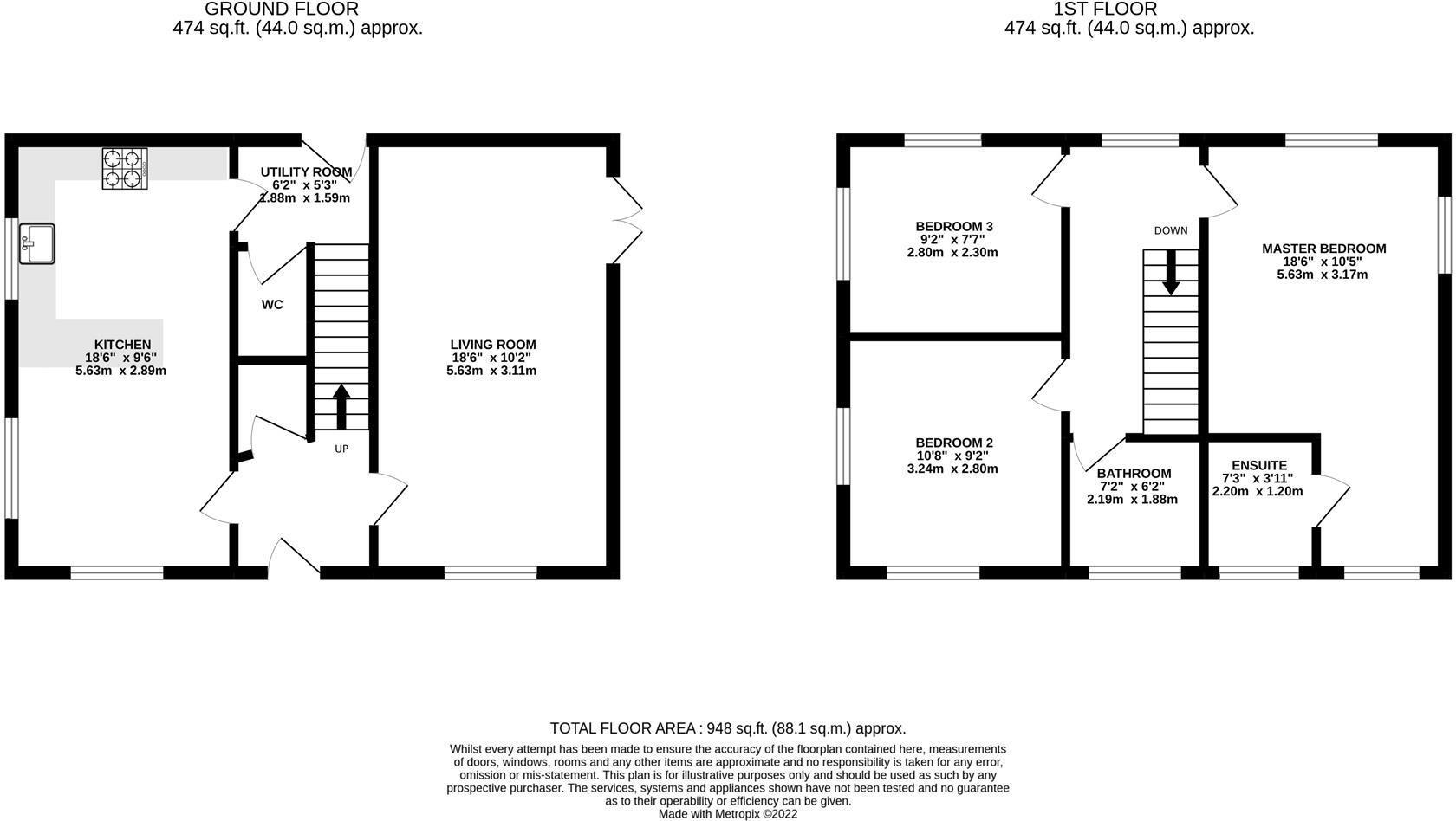 Meek Road, Newent floorplan