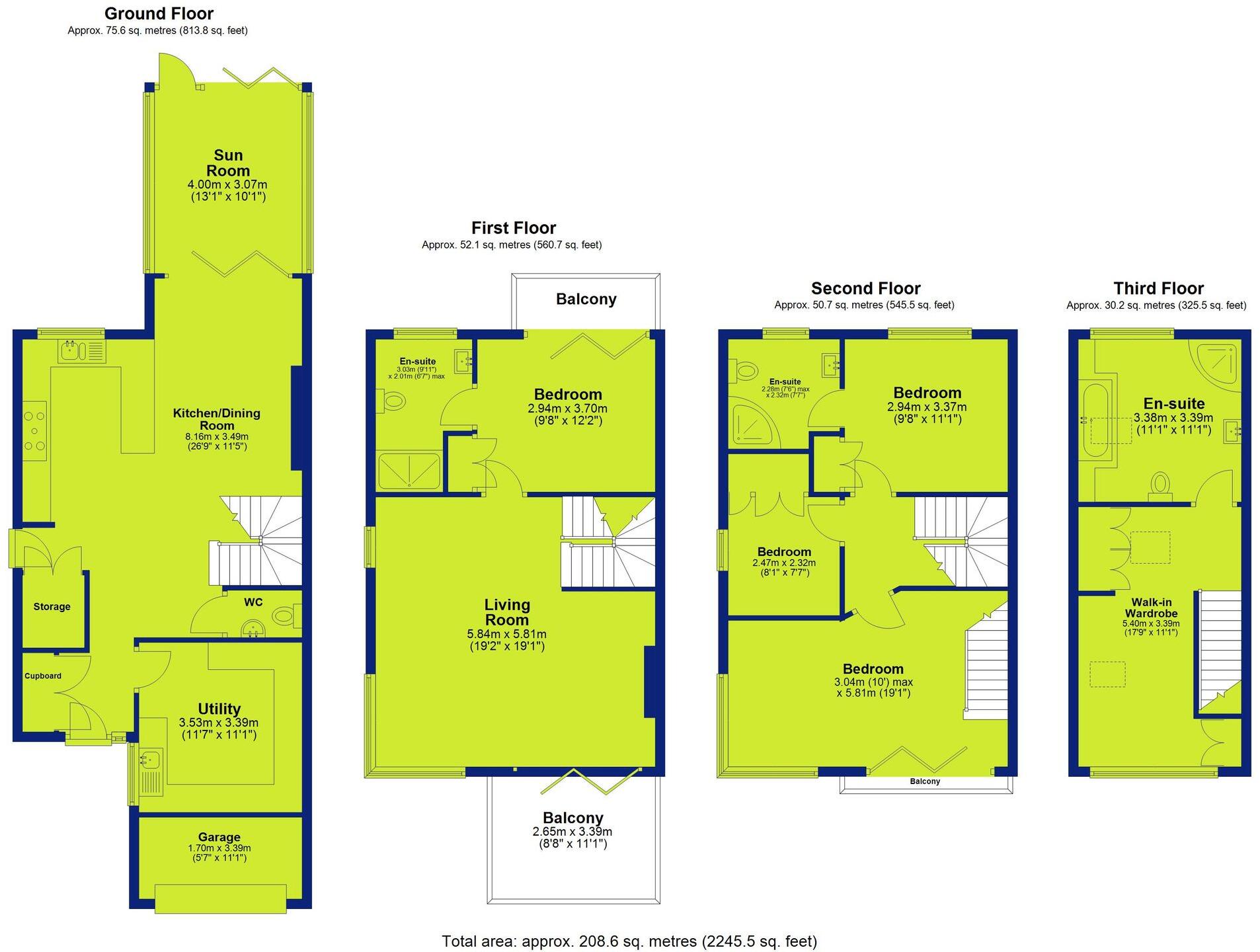 Springfield Pastures, Nottingham, NG3 floorplan
