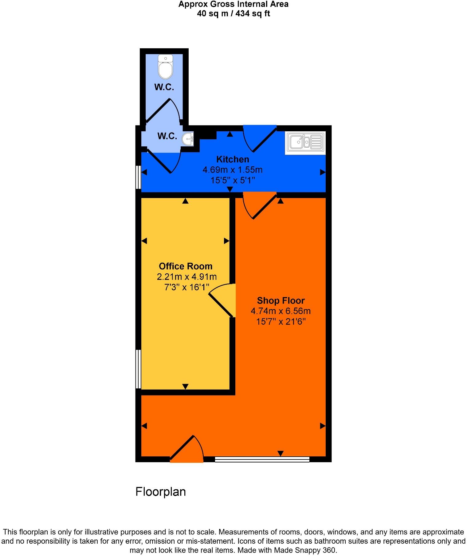 Durngate Street, Dorchester, Dorset, DT1 floorplan