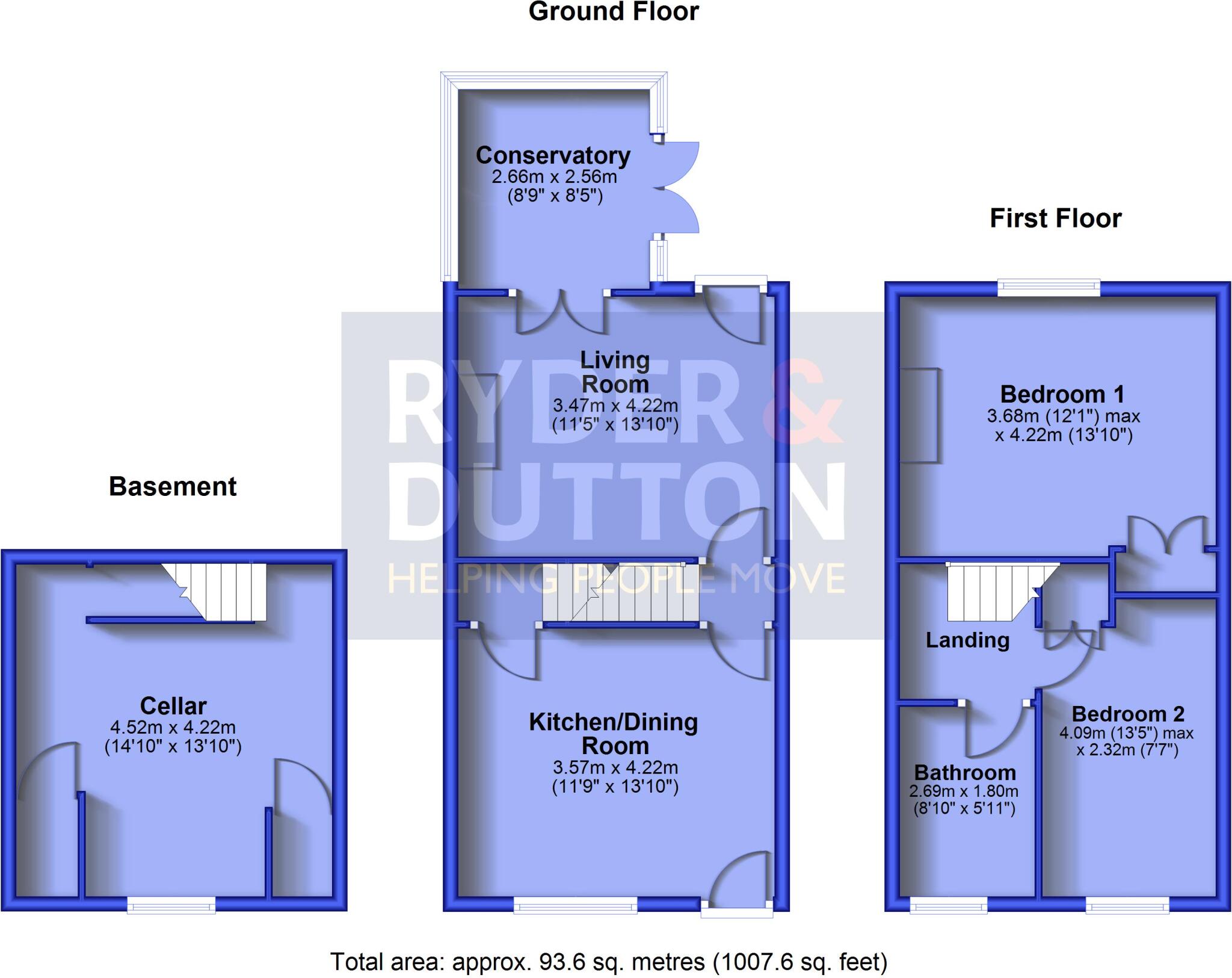 Hill Crest Avenue, Sowerby Bridge, West Yorkshire, HX6 floorplan