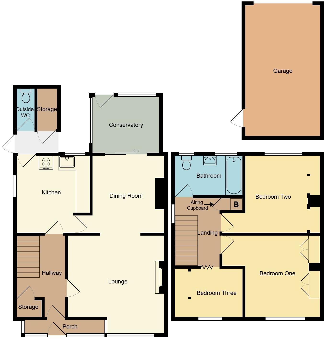 Brinklow Road, Binley, Coventry, CV3 2JB floorplan