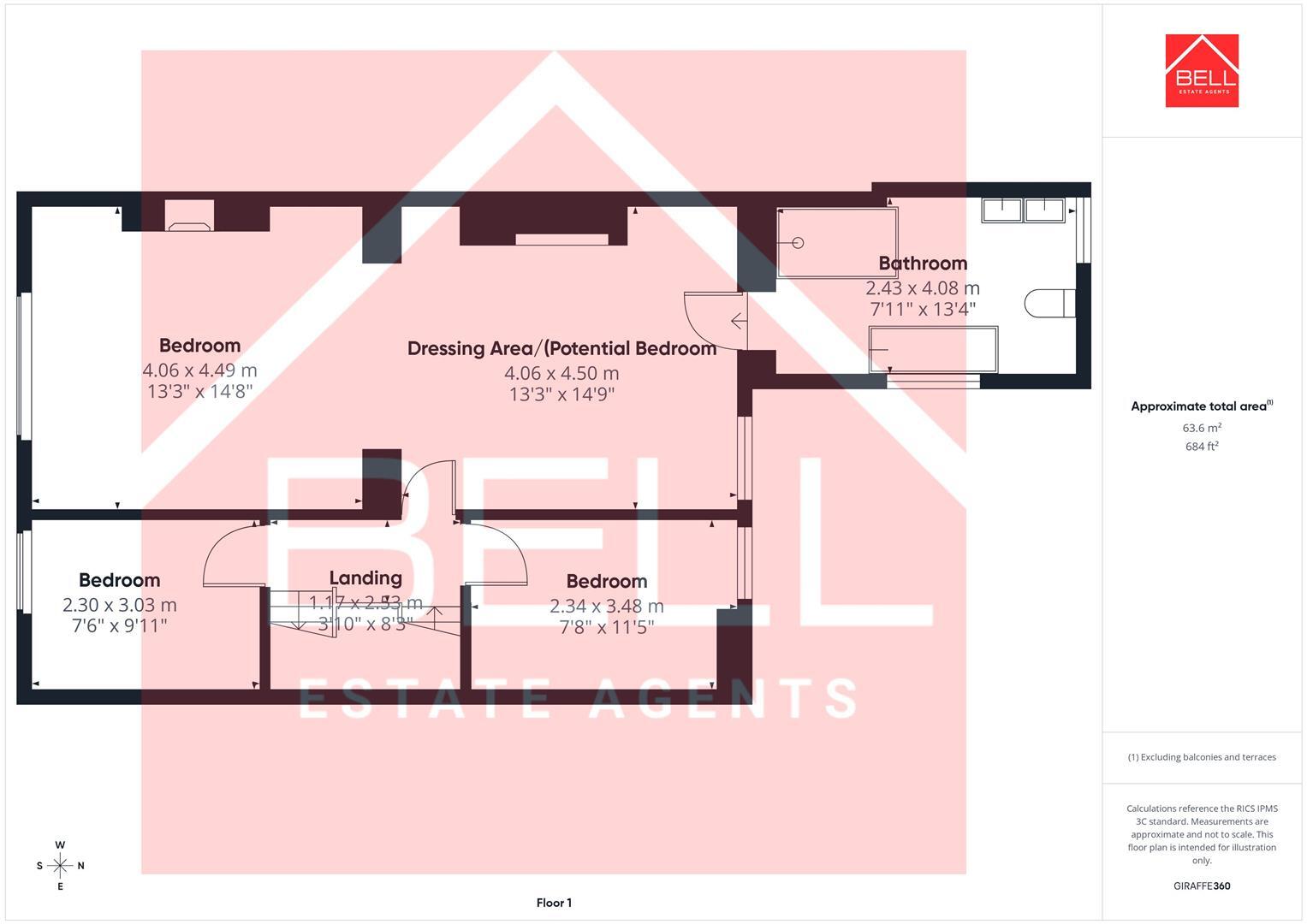 Earls Drive, Low Fell floorplan