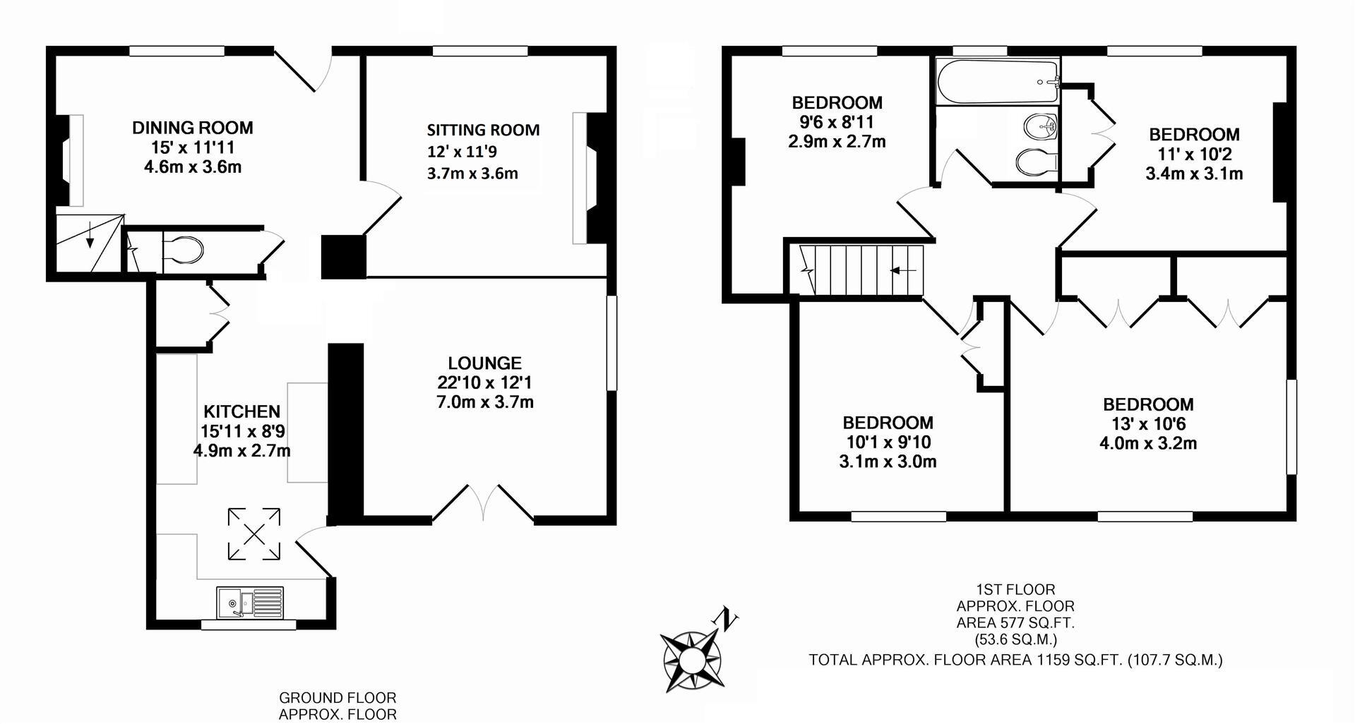 Probus, Truro floorplan