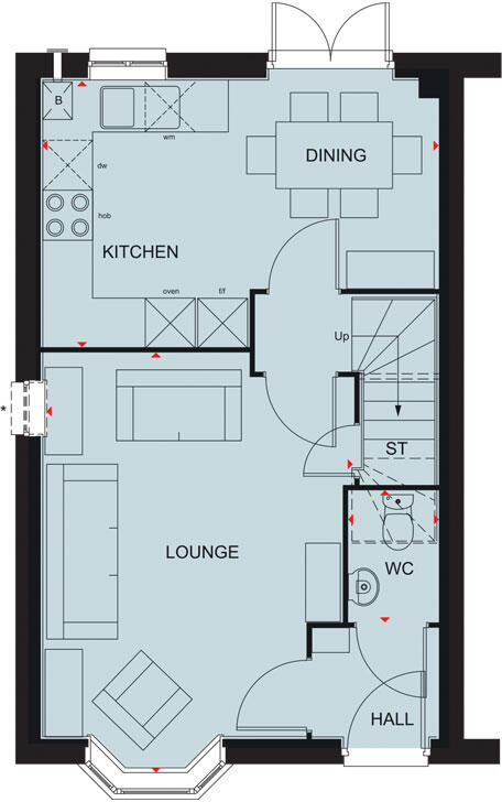 Main Street, 
Wheldrake, 
York, 
North Yorkshire, 
YO19 6NA floorplan