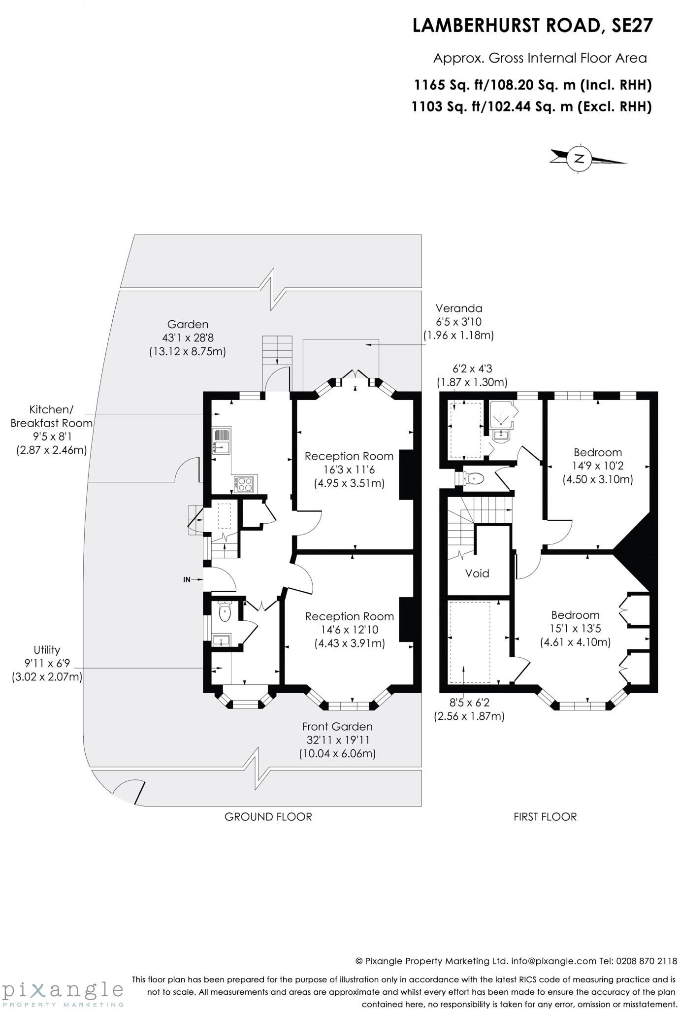 Lamberhurst Road, West Norwood, London, SE27 floorplan