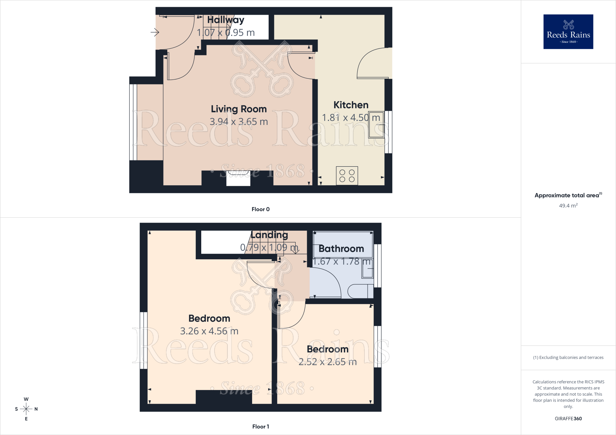 New Hey Road, Outlane, Huddersfield, West Yorkshire, HD3 floorplan