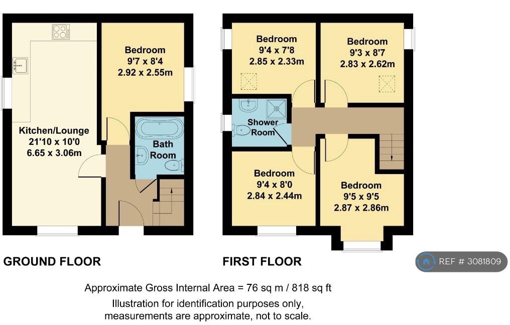 Oxford Street, Leamington Spa, CV32 floorplan