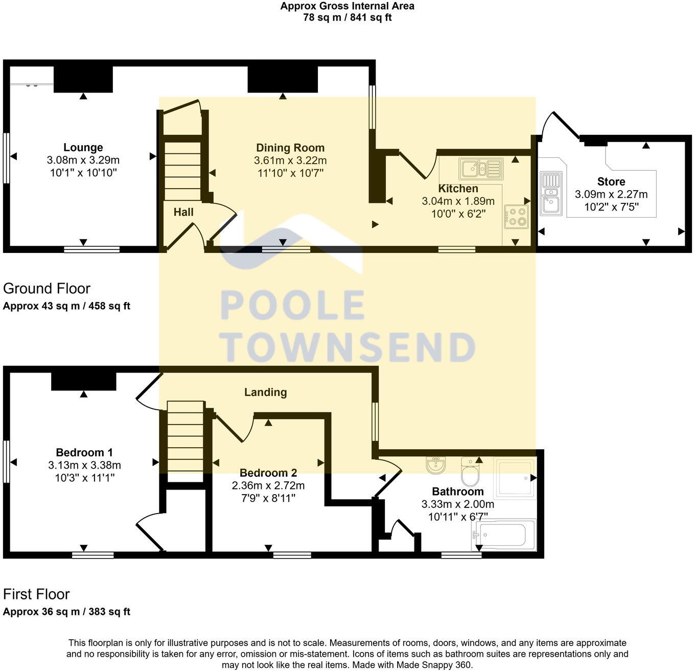 1, Fell Street floorplan