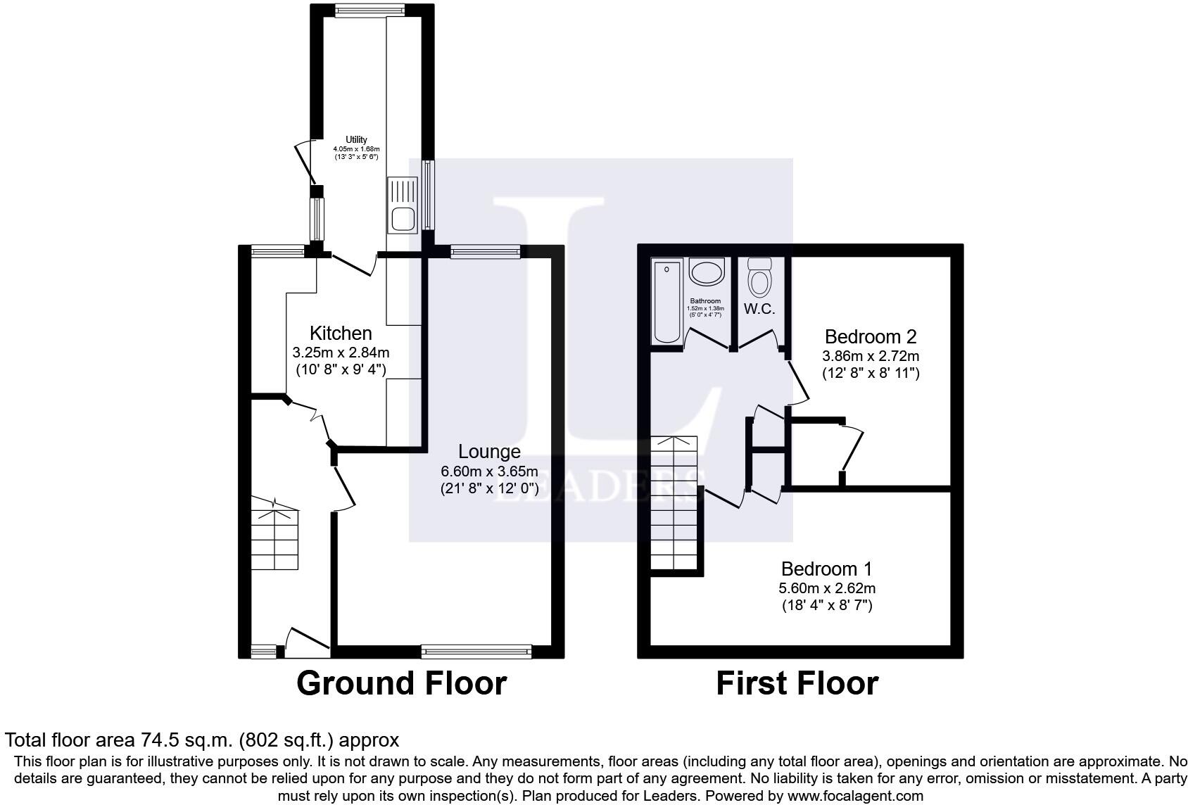 Southcourt Close, Rustington, BN16 floorplan