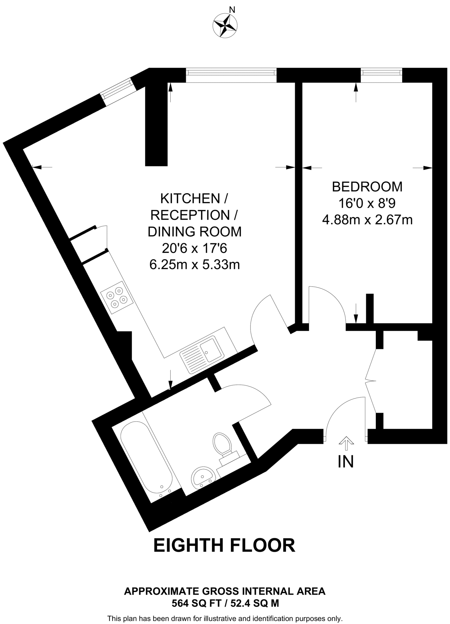 Saffron Central Square, Croydon, CR0 floorplan
