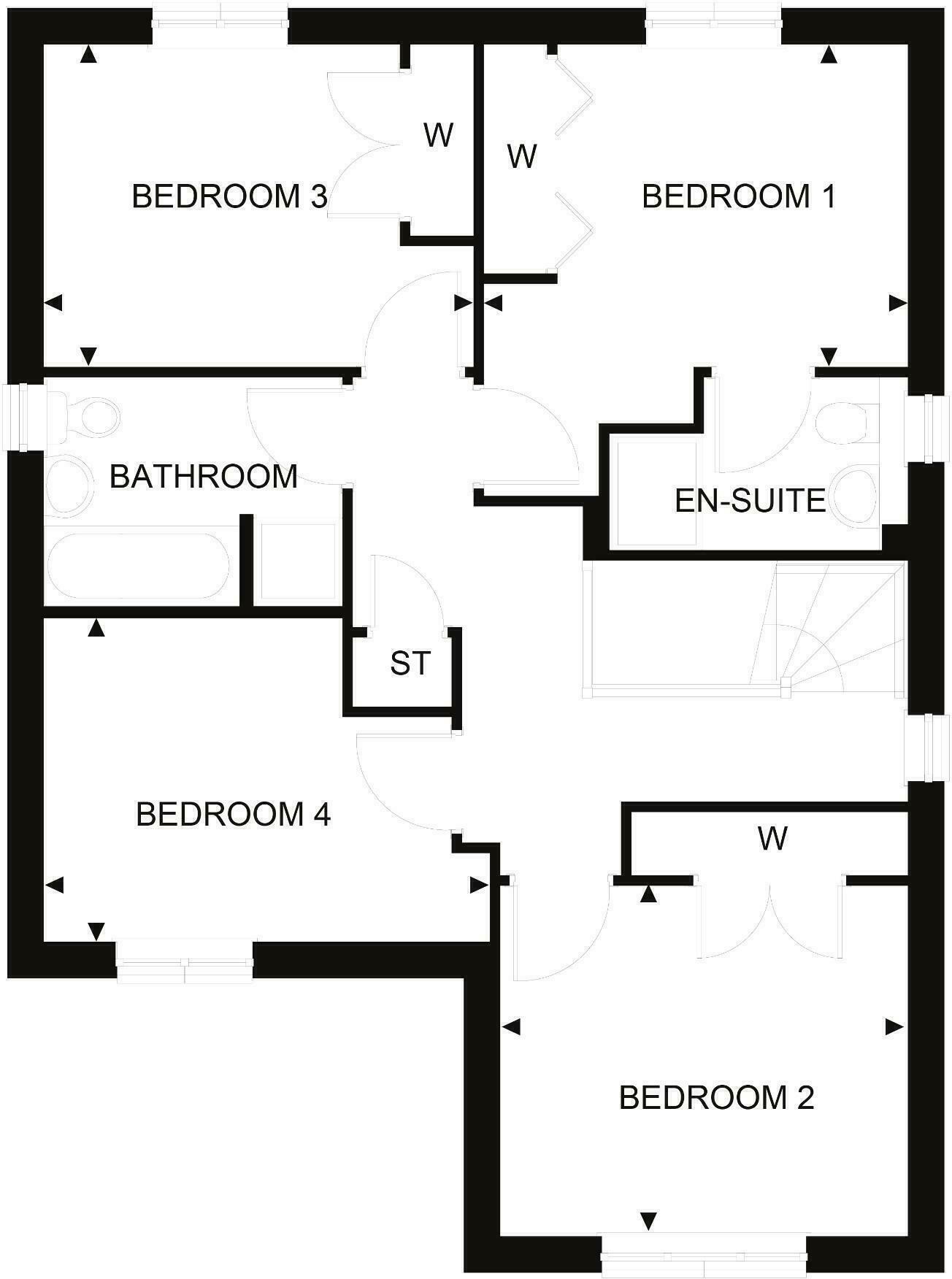 Monarchs Walk , 
West Calder, 
EH55 8UX floorplan