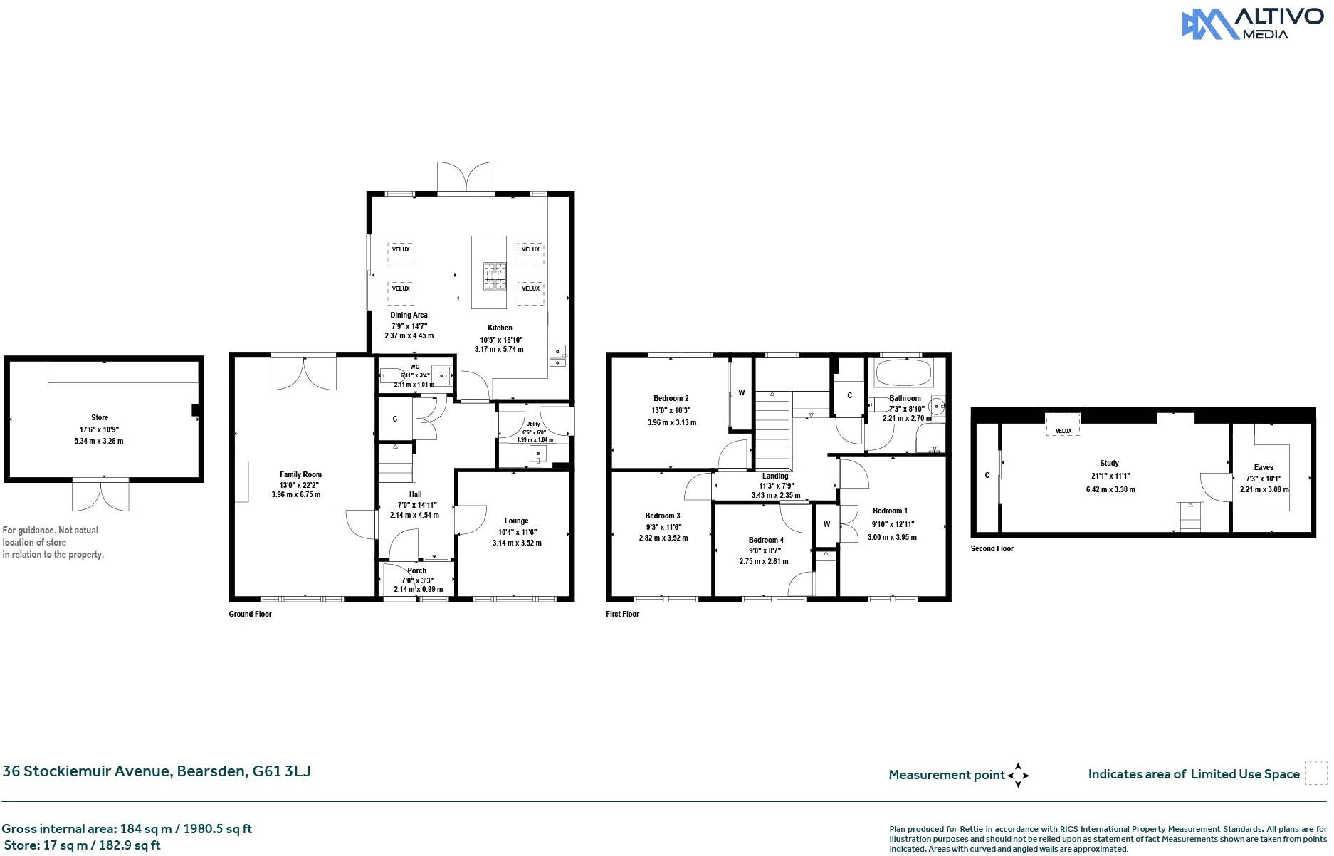 Stockiemuir Avenue, Bearsden floorplan