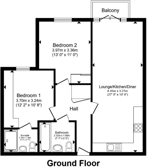 George Court  floorplan