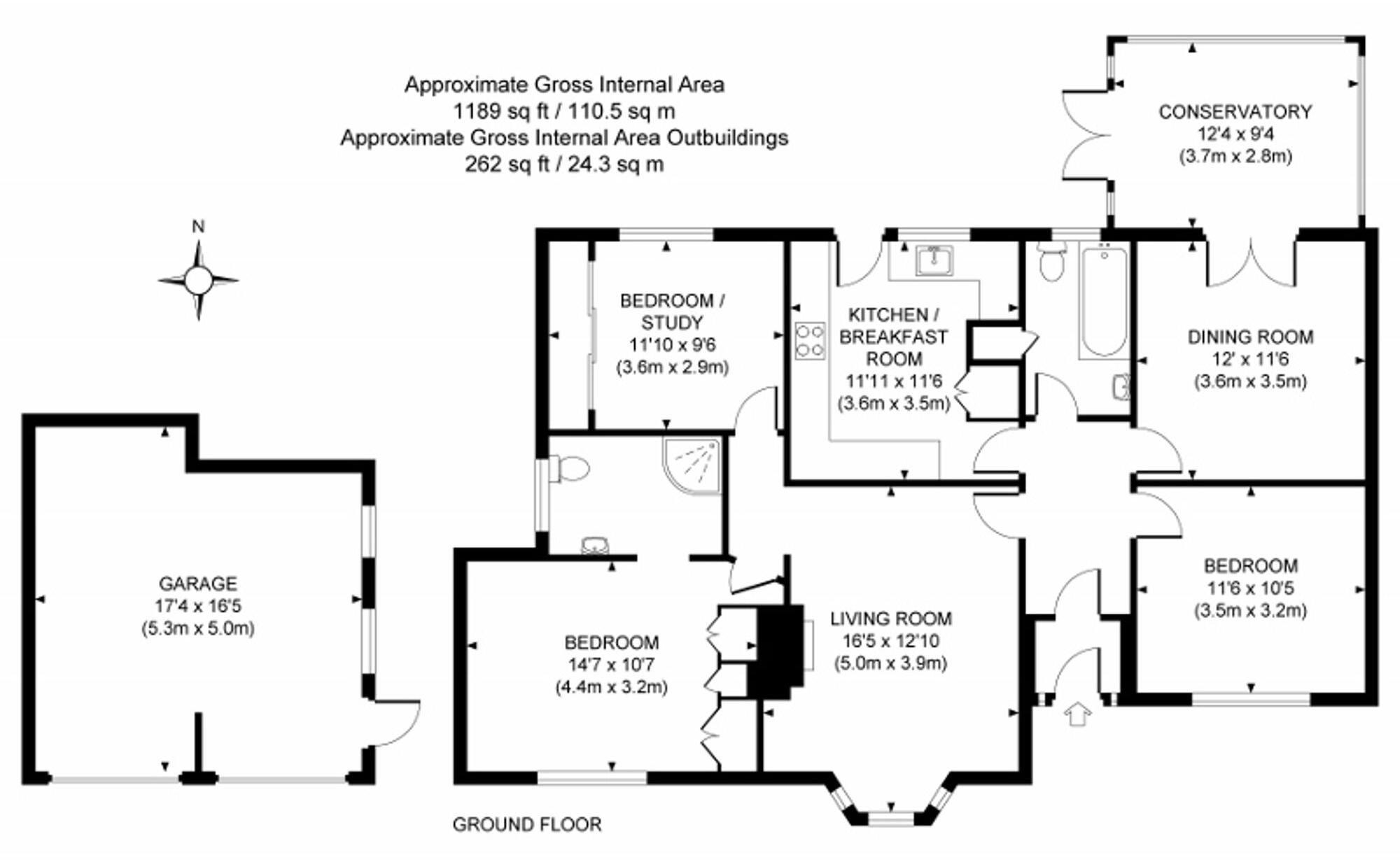 Orchard Close, Haywards Heath, RH16 floorplan