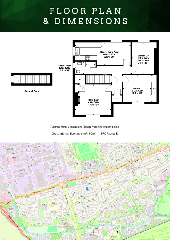 29 Sighthill Place, Sighthill, Edinburgh, EH11 4PF floorplan
