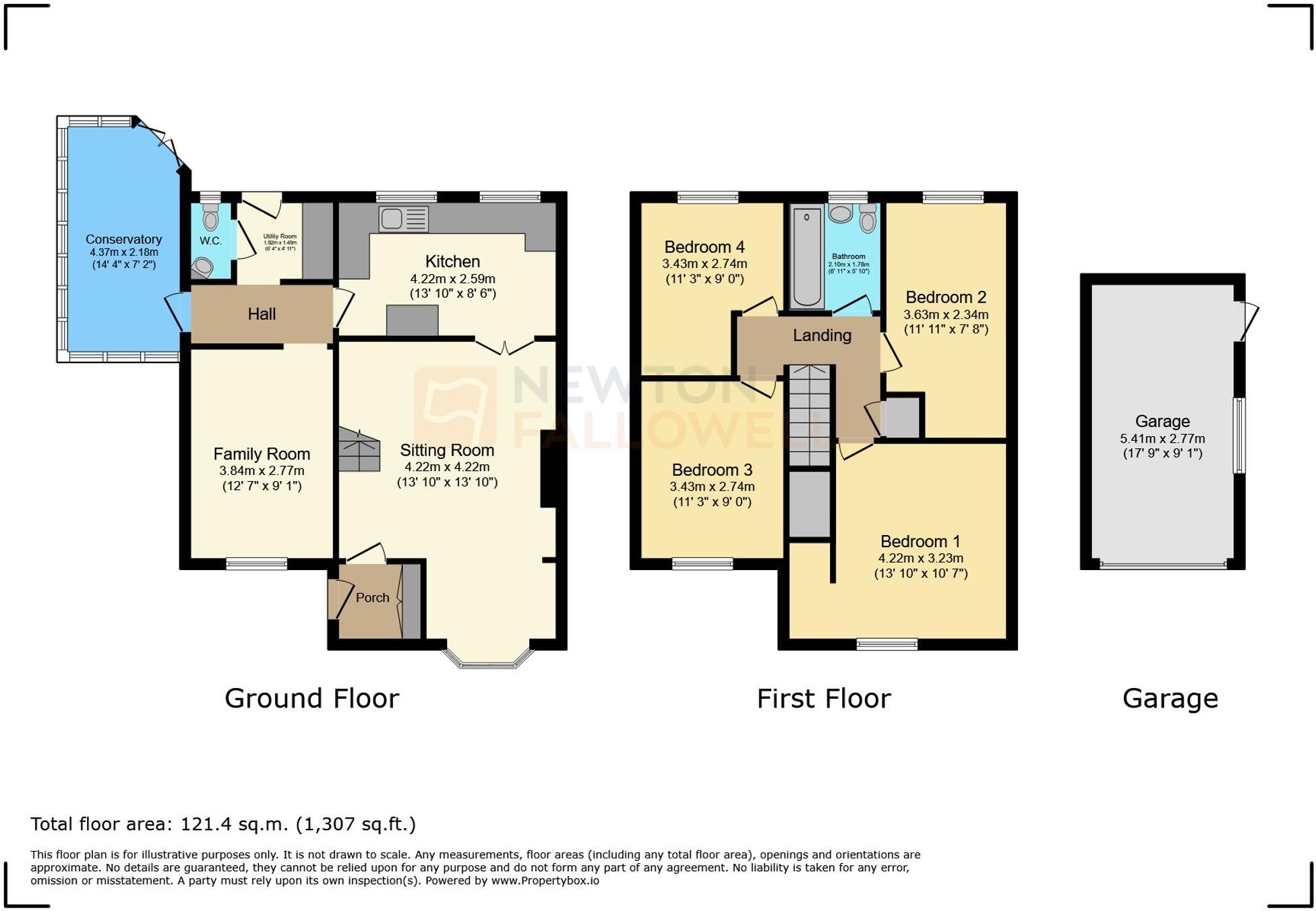 Montague Avenue, Syston, LE7 floorplan