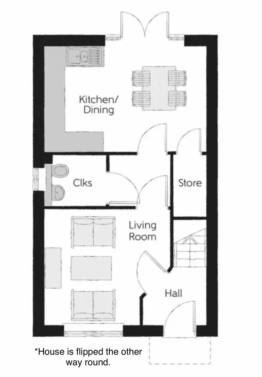 Tyldesley, Manchester floorplan
