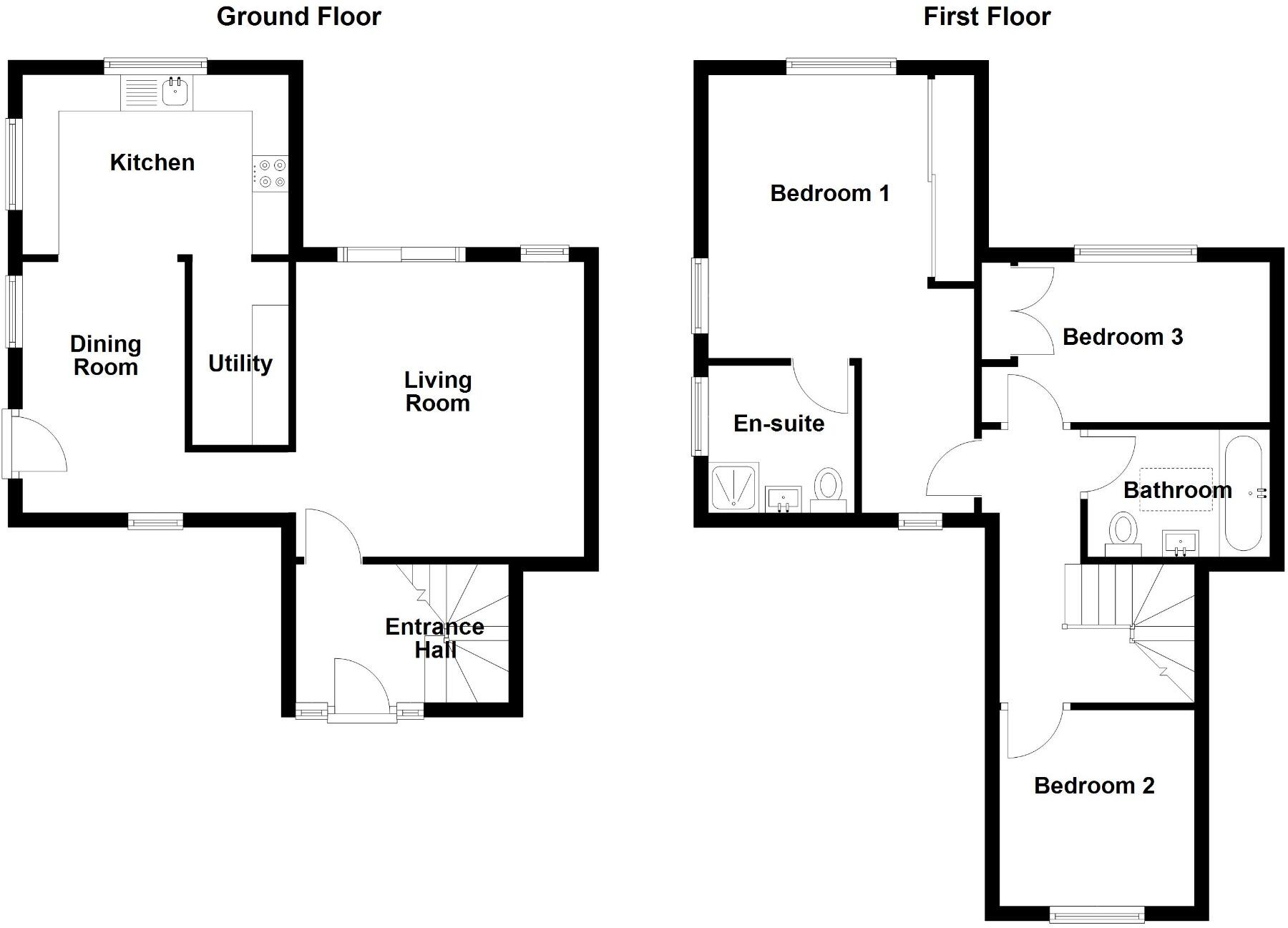 Springfield Mews, Heath Charnock, Chorley, PR6 floorplan