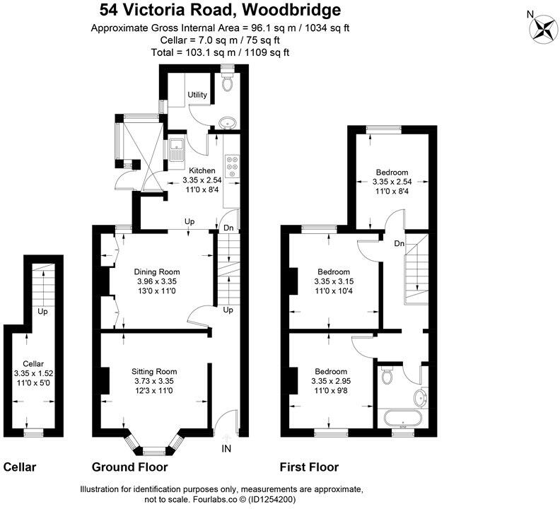 Victoria Road, Woodbridge, IP12 floorplan