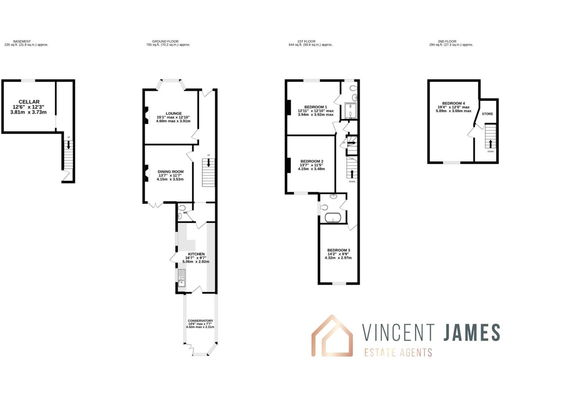 Beswicks Road, Northwich, CW8 floorplan
