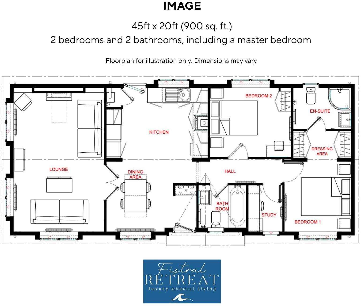 10, Fistral Retreat,
Trevemper,
Rosecliston,
Newquay
TR8 5JT floorplan