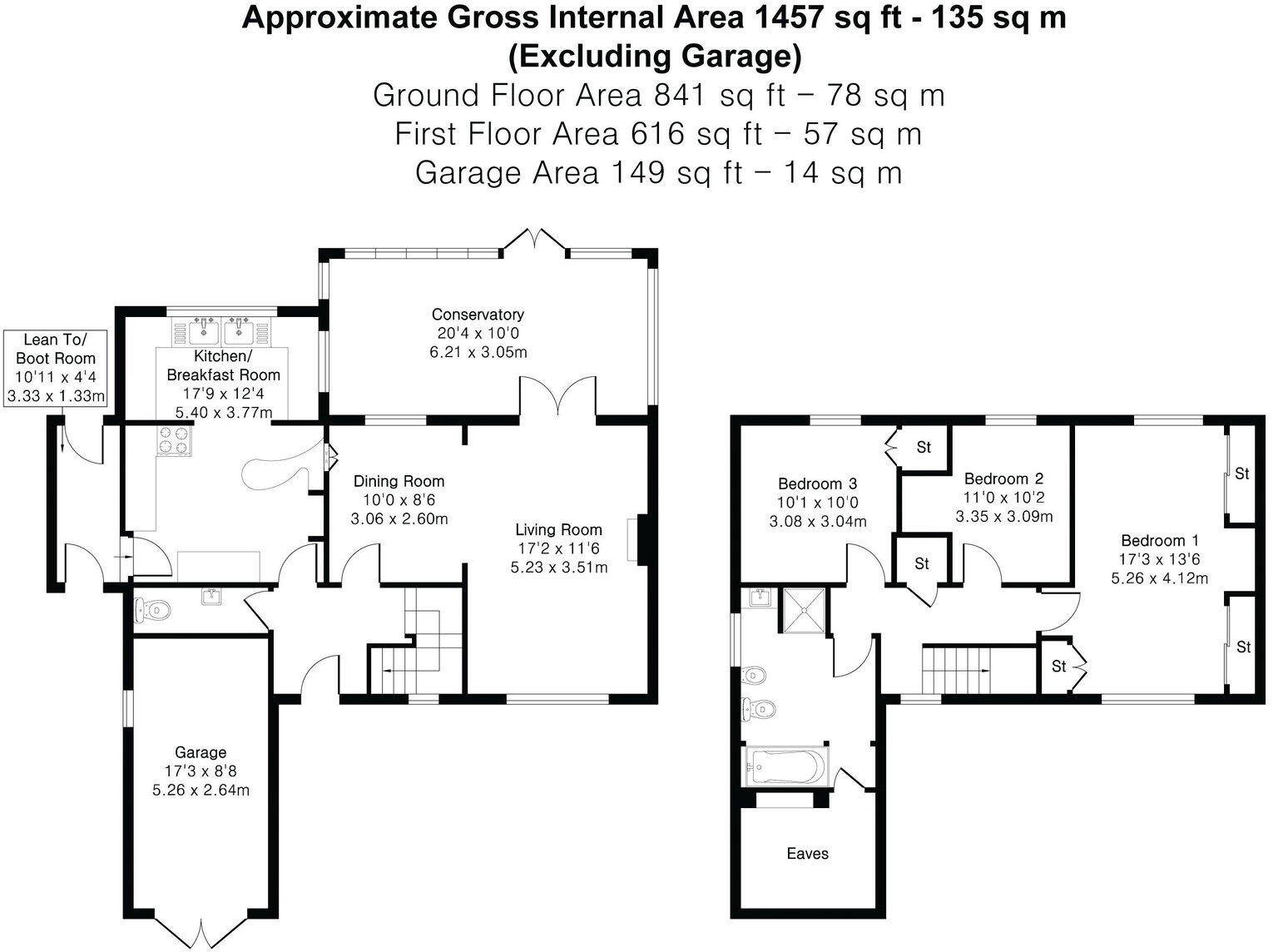 Longmead, Merrow, GU1 floorplan