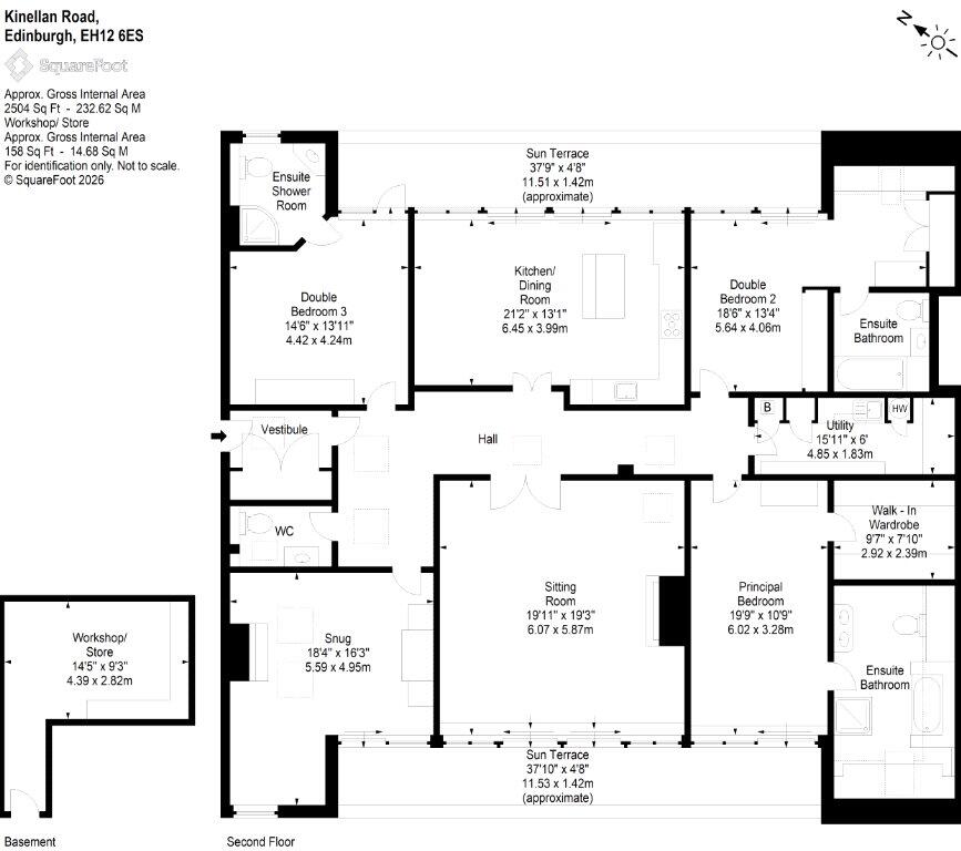 Kinellan Road, Edinburgh floorplan