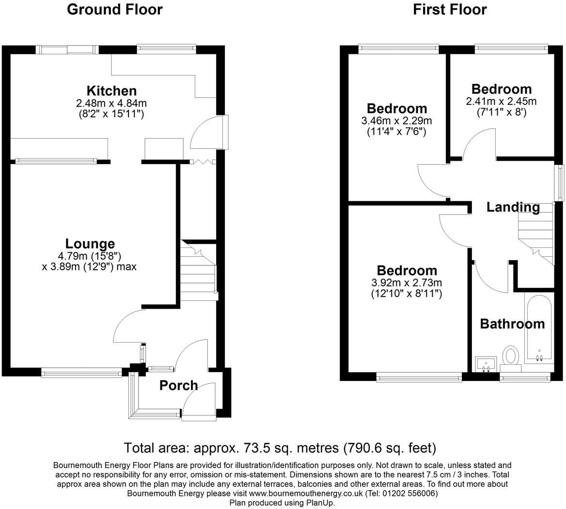 Border Road, Poole floorplan