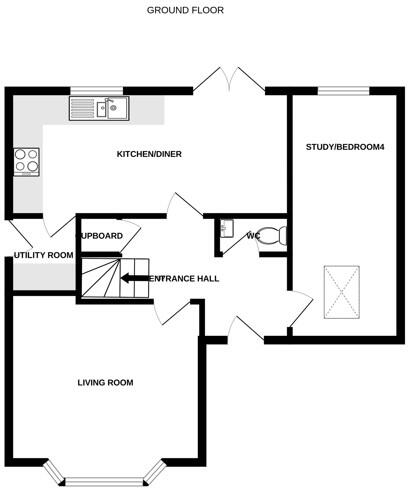 Coldeaton Lane, Milton Keynes, Buckinghamshire, MK4 floorplan