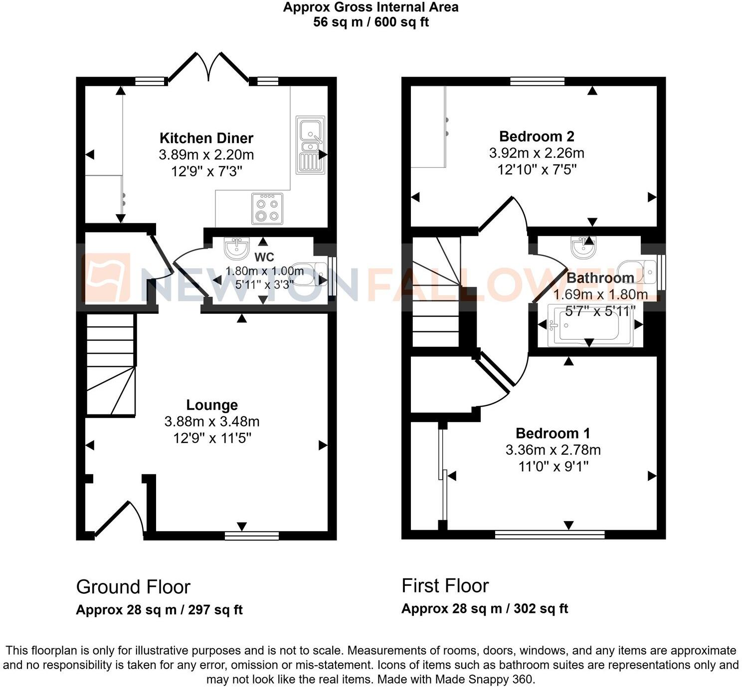 Apple Way, Whittlesey, PE7 floorplan