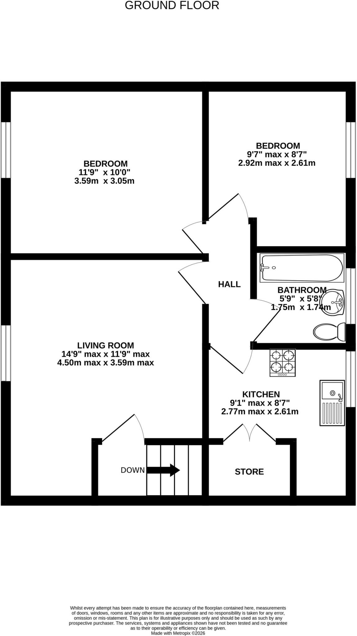 Willowdale Grange, Wolverhampton, WV6 floorplan