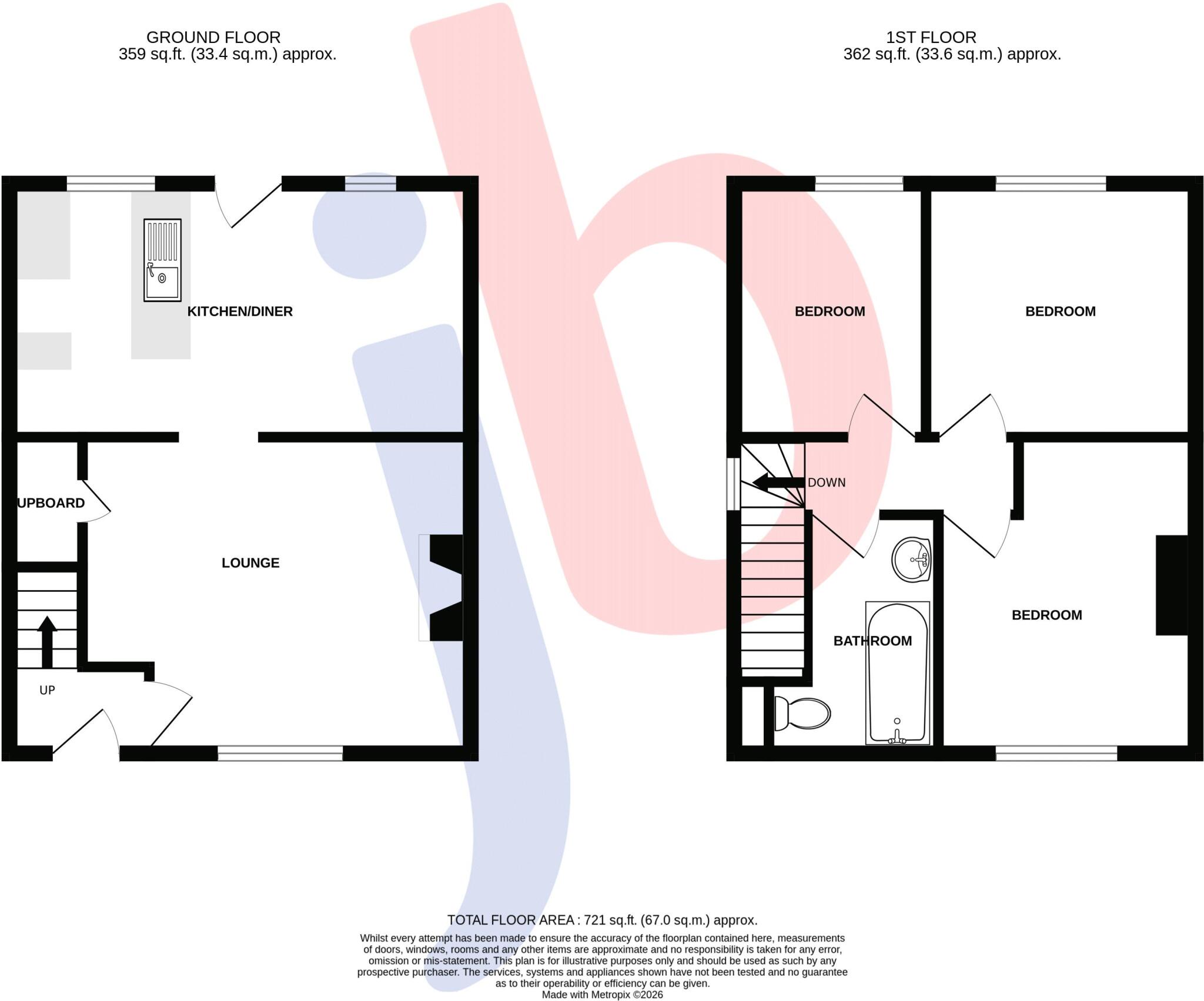 Lawrence Street, Newark floorplan