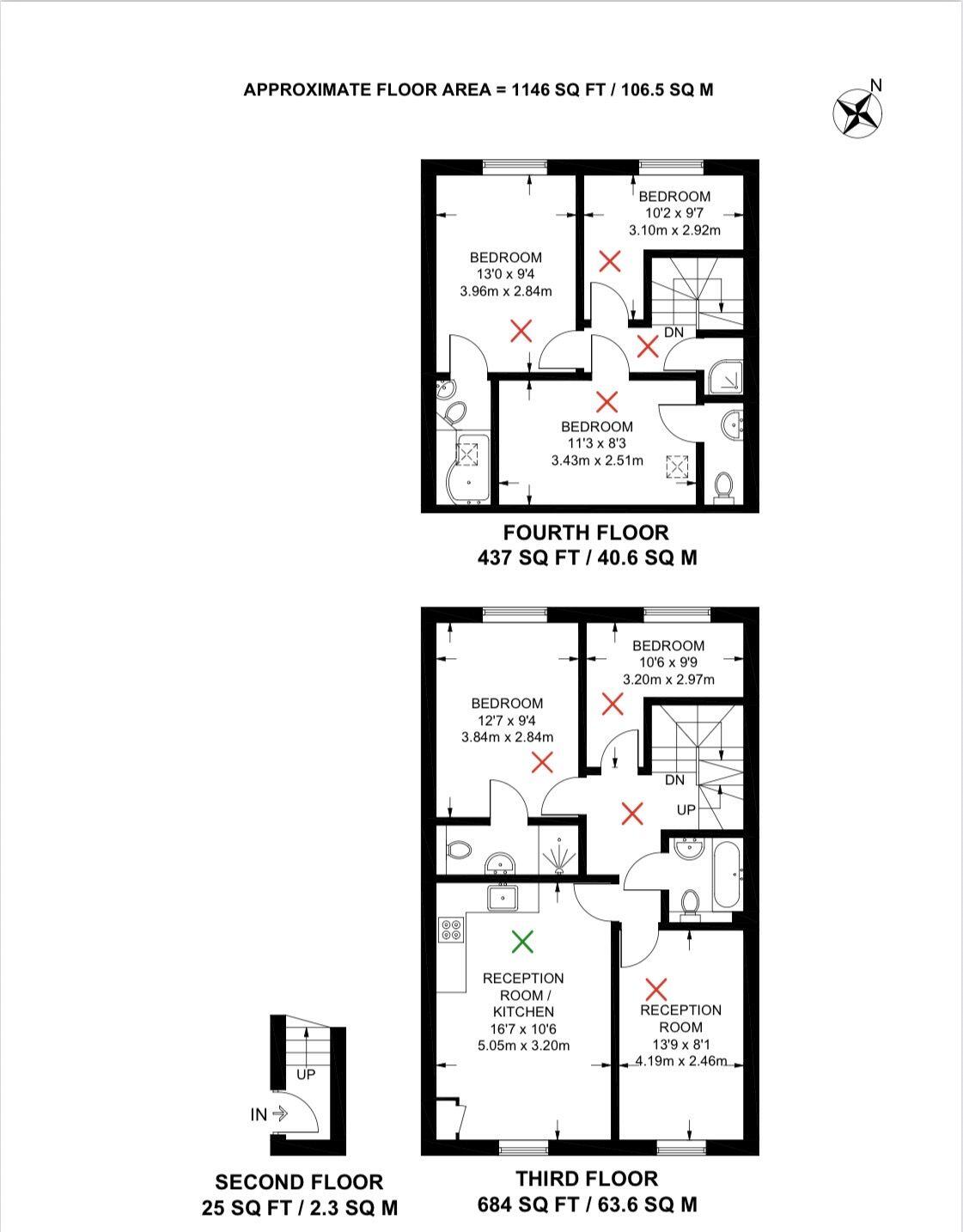 Sutherland Avenue, W9 floorplan