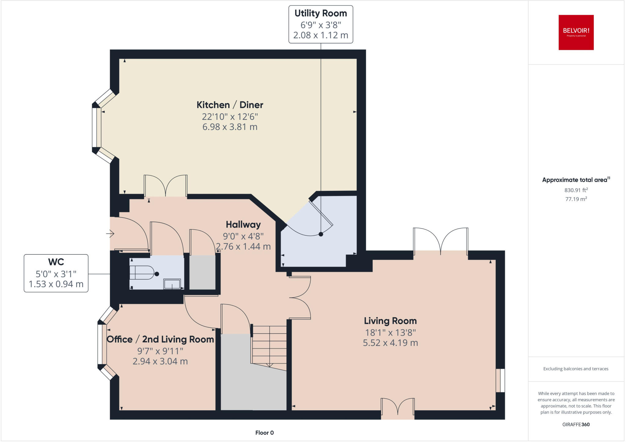 Jefferson Drive, Great Sankey, Warrington, WA5 floorplan