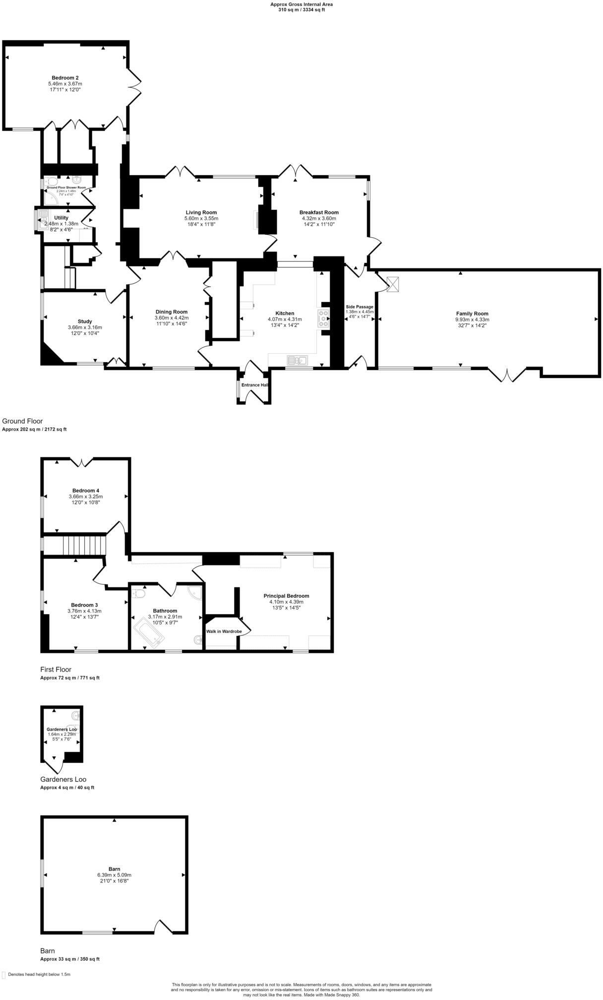 High Street, Kemerton, Gloucestershire floorplan