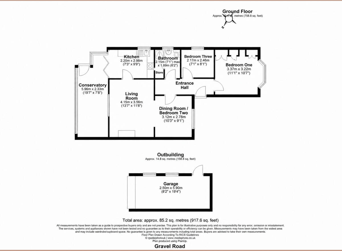 Gravel Road, Leigh-on-sea, SS9 floorplan