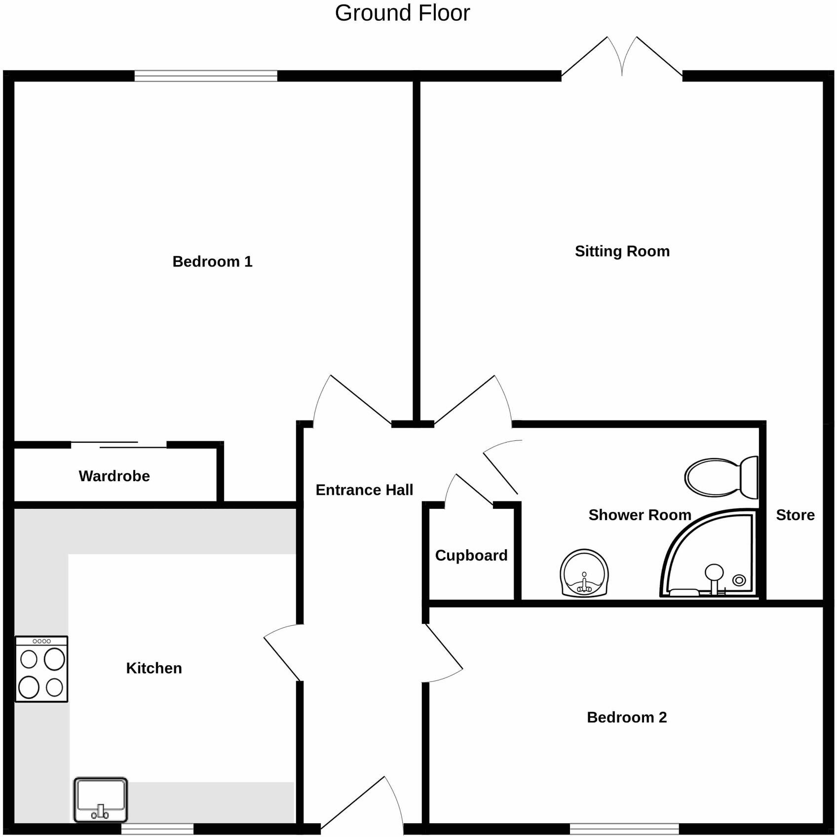 West End, Southampton floorplan