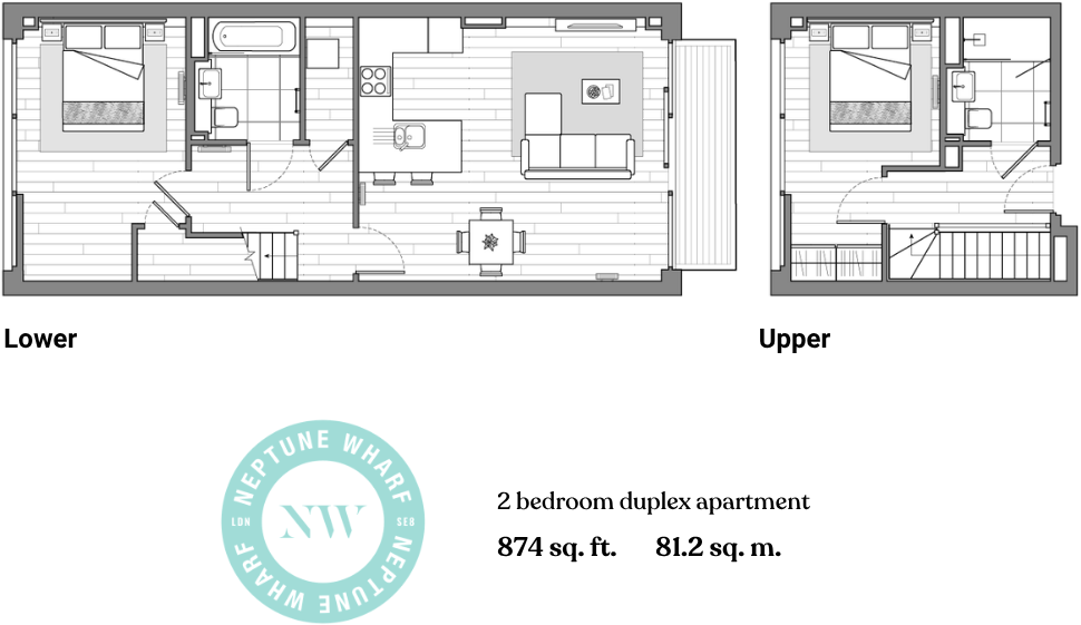 Neptune Wharf, London, SE8 floorplan