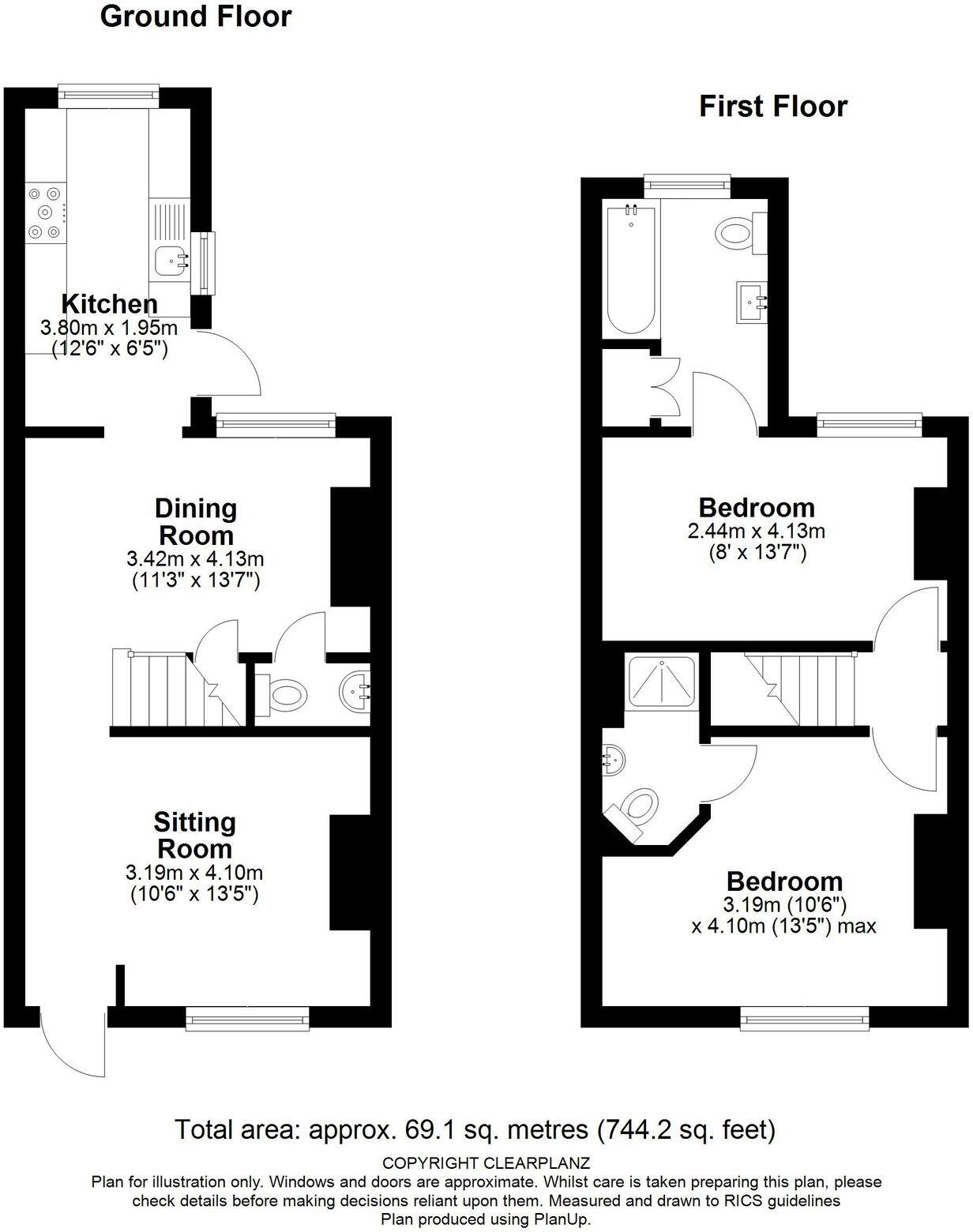 South Street, Andover, SP10 2BW floorplan