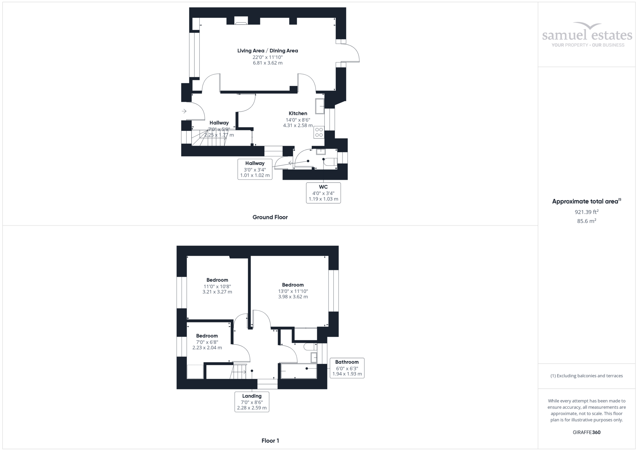 Rosedene Avenue, London, SW16 floorplan