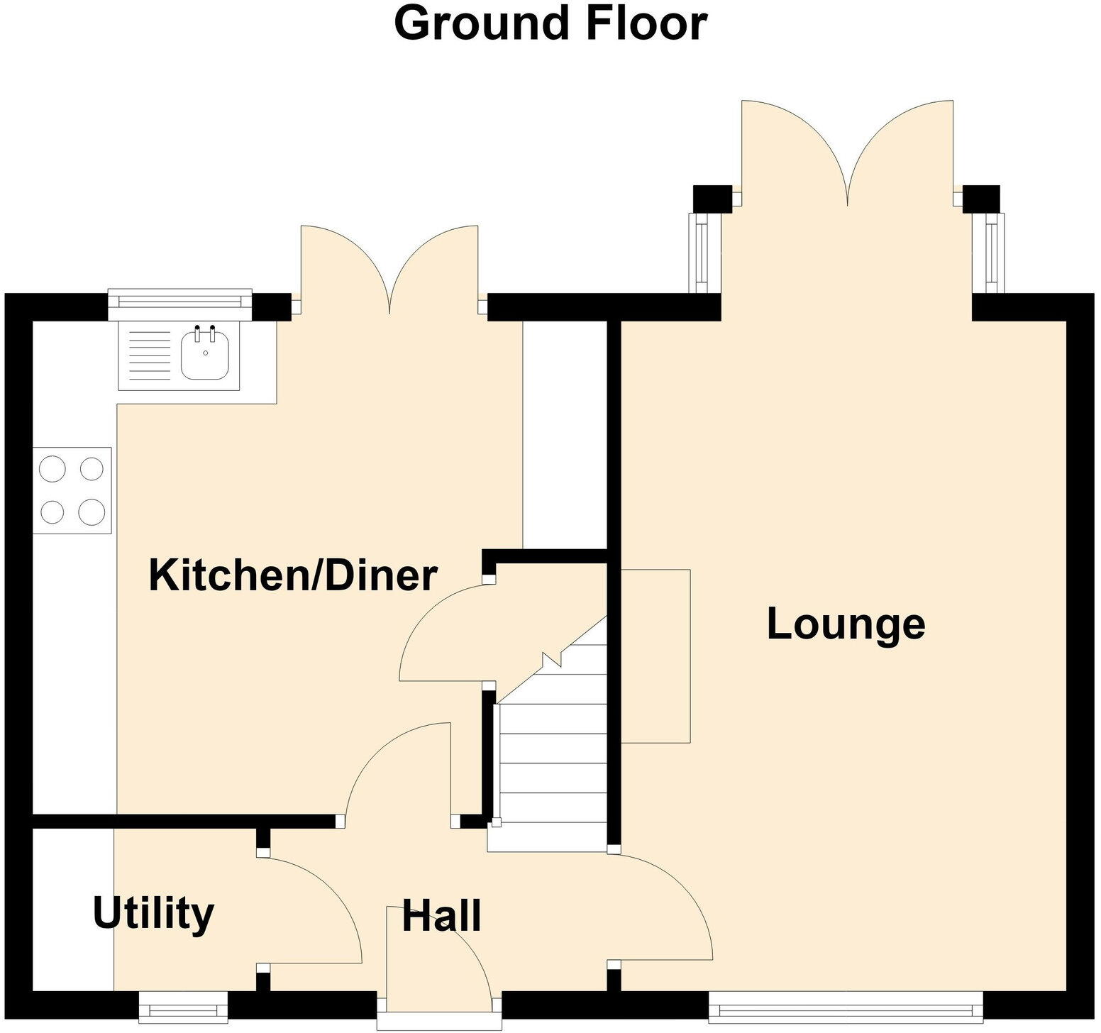 Biggin Hill,Ernesettle,Plymouth,Devon,PL5 2PP floorplan