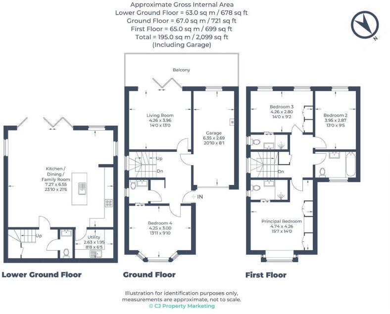 Franklin Close Chesham HP5 floorplan