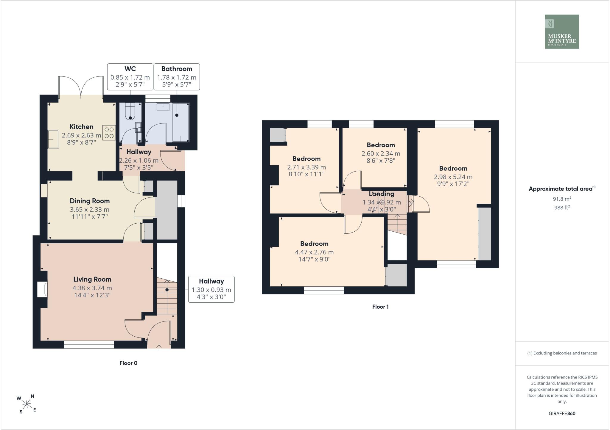 The Street, Earsham floorplan