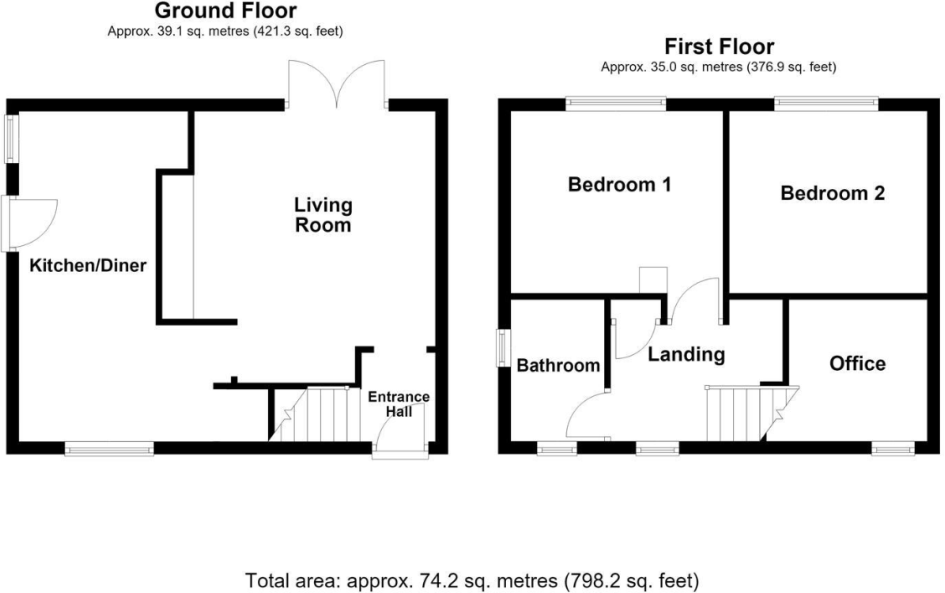 Kettlethorpe Road, Wakefield, WF2 7ER floorplan