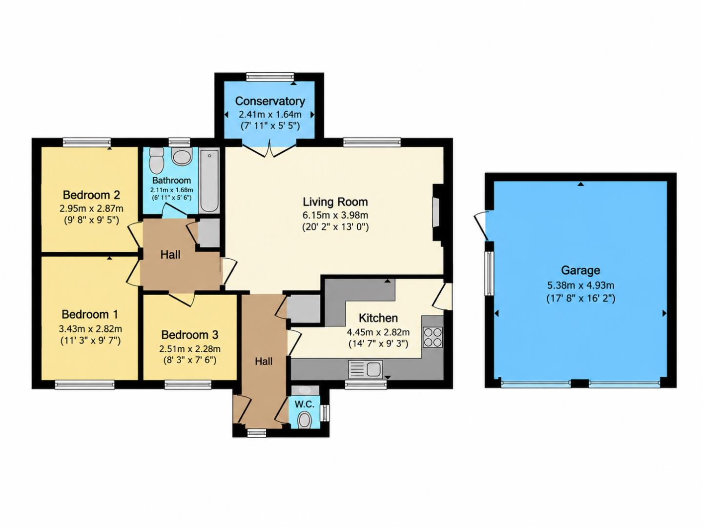 Aintree Drive, Downend, Bristol, BS16 6SR floorplan