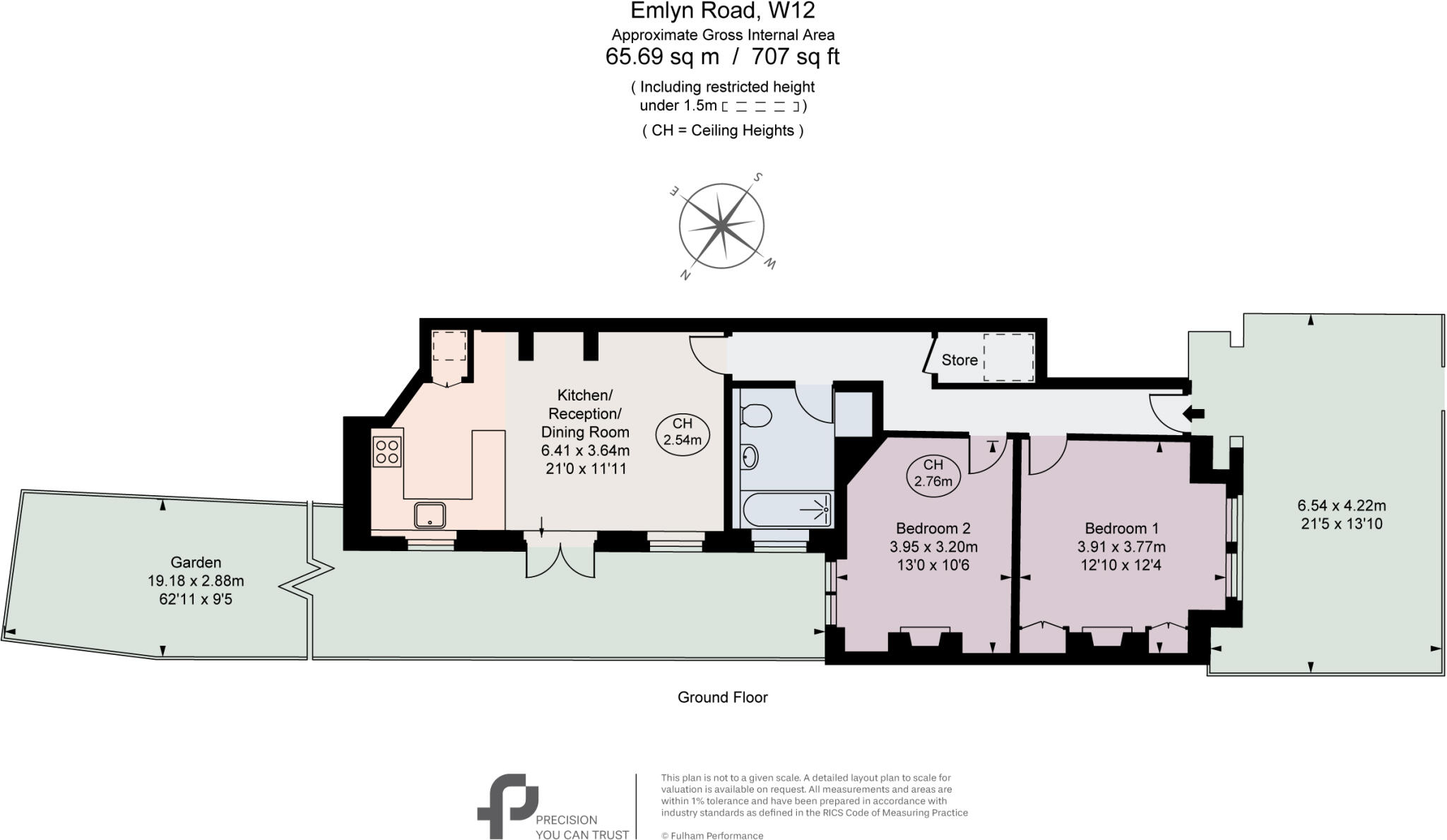 Emlyn Road, Chiswick, London, W12 floorplan