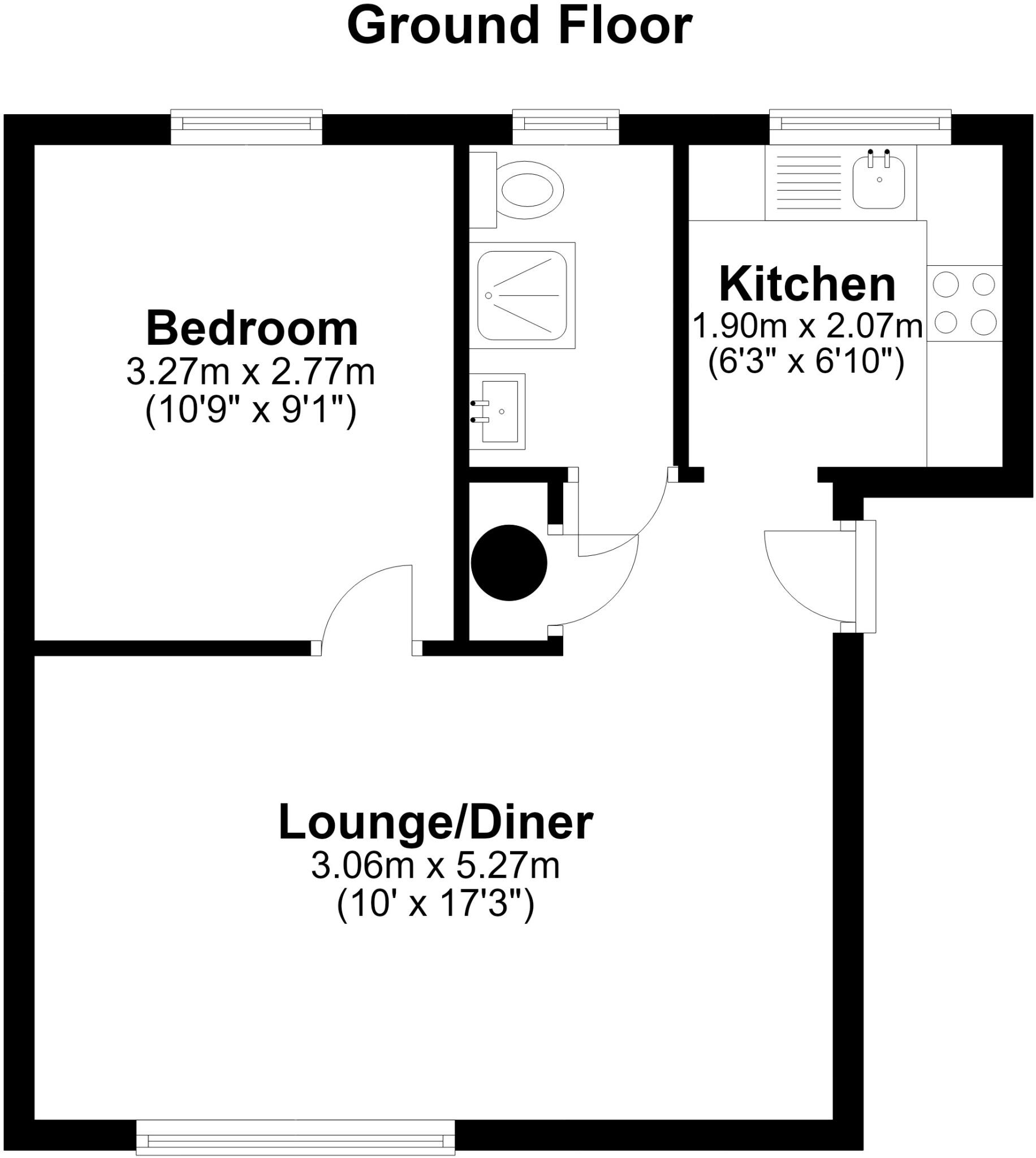 Spillett Close Faversham ME13 floorplan